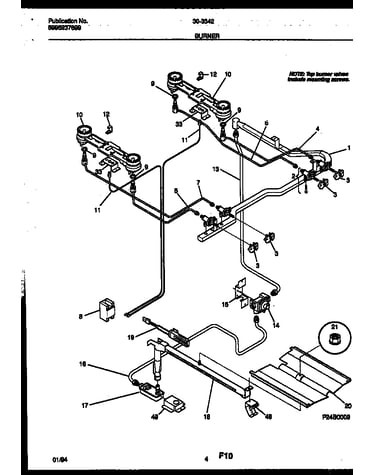 Burner parts
