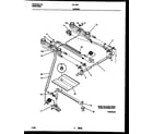 Tappan 30-1049-23-11 burner, manifold and gas control diagram