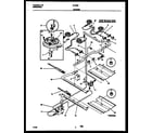 Tappan 30-3852-23-03 burner, manifold and gas control diagram