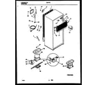 Tappan 95-1512-23-01 system and automatic defrost parts diagram