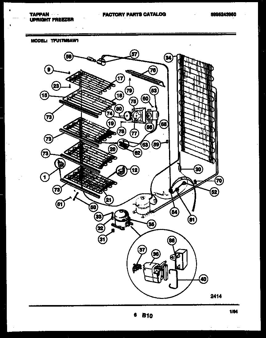 System and electrical parts