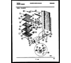 Tappan TFU14M5AW2 system and electrical parts diagram