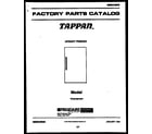 Tappan TFU21M7AW1  diagram