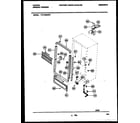 Tappan TFU12M4AW1 cabinet parts diagram