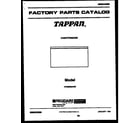 Tappan TFC05M4AW0  diagram