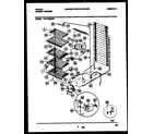 Tappan TFU17M6AW2 system and electrical parts diagram