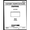 Tappan TFC25M6AW0 null diagram
