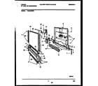 Tappan TDB232RBR0 door parts diagram