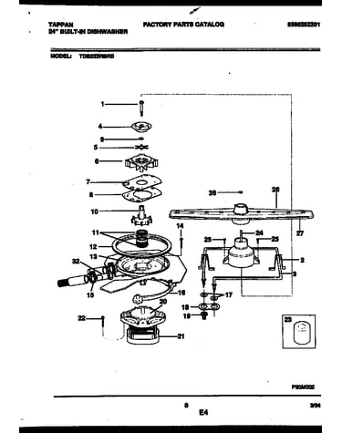 Motor pump parts