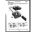 Tappan TDB222RBR0 racks and trays diagram