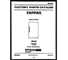 Tappan TFU09M4AW1  diagram
