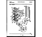Tappan TFU09M4AW0 system and electrical parts diagram