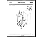 Tappan TFU12M0AW0 cabinet parts diagram