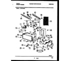 Tappan TFU14F7BW0 system and electrical parts diagram