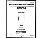 Tappan TFU16F7BW0  diagram