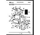 Tappan TFU16F7AW0 system and electrical parts diagram