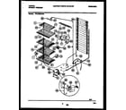 Tappan TFU12M4AW2 system and electrical parts diagram