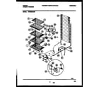 Tappan TFU09M4AW2 system and electrical parts diagram