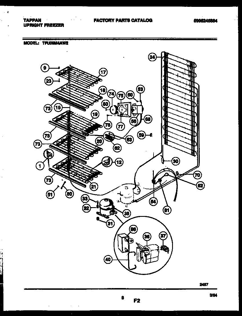 System and electrical parts
