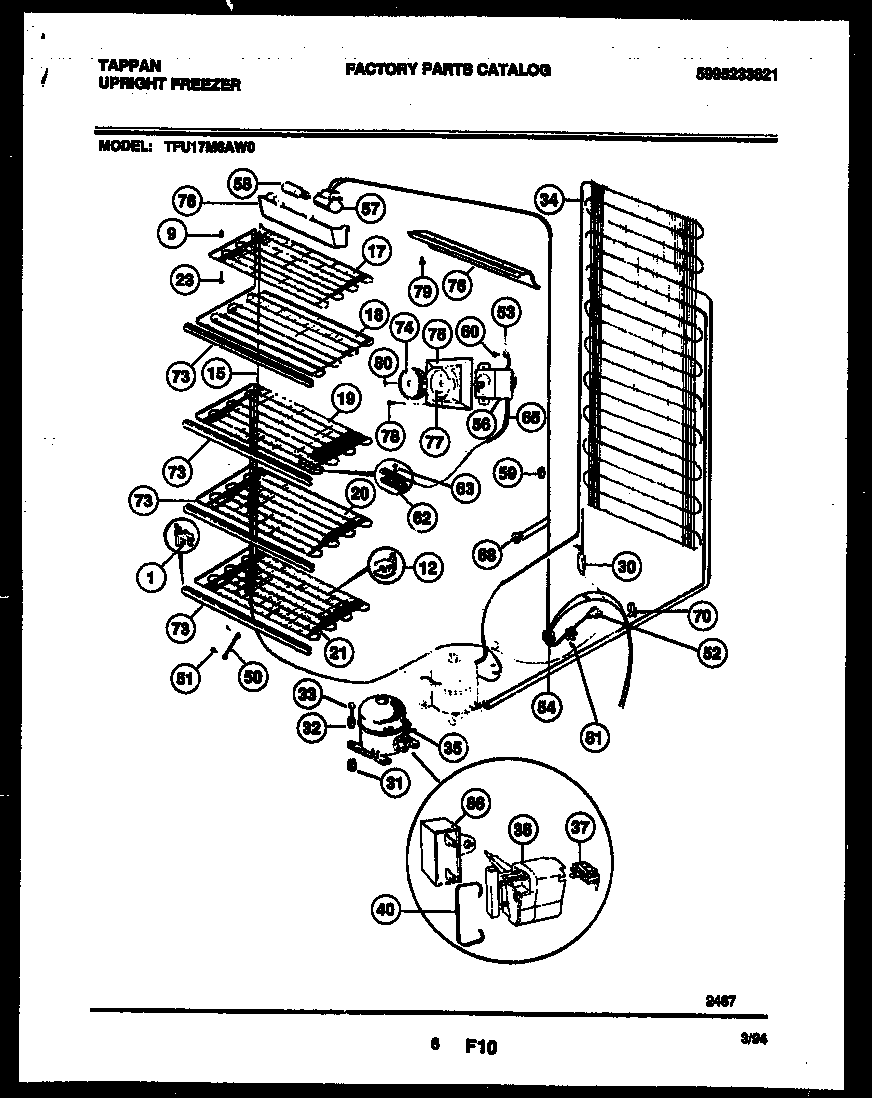 System and electrical parts