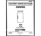 Tappan TFU12M0AW2  diagram