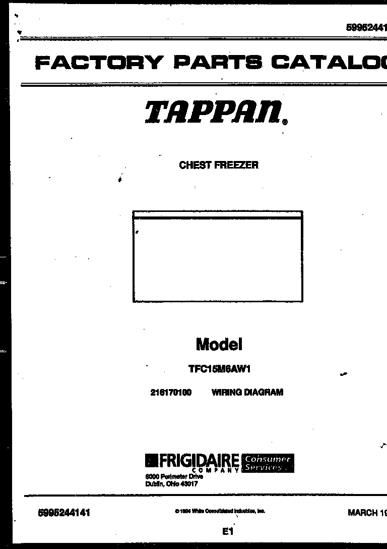 Parts diagram