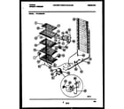 Tappan TFU12M0AW3 system and electrical parts diagram