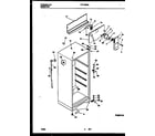 Tappan TRT15DRAD0 cabinet parts diagram