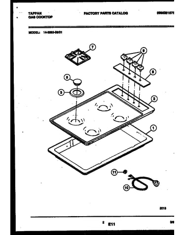 Cooktop parts