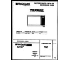 Tappan 56-4861-10-06 front cover diagram