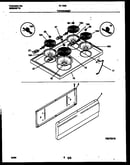 Cooktop and drawer parts
