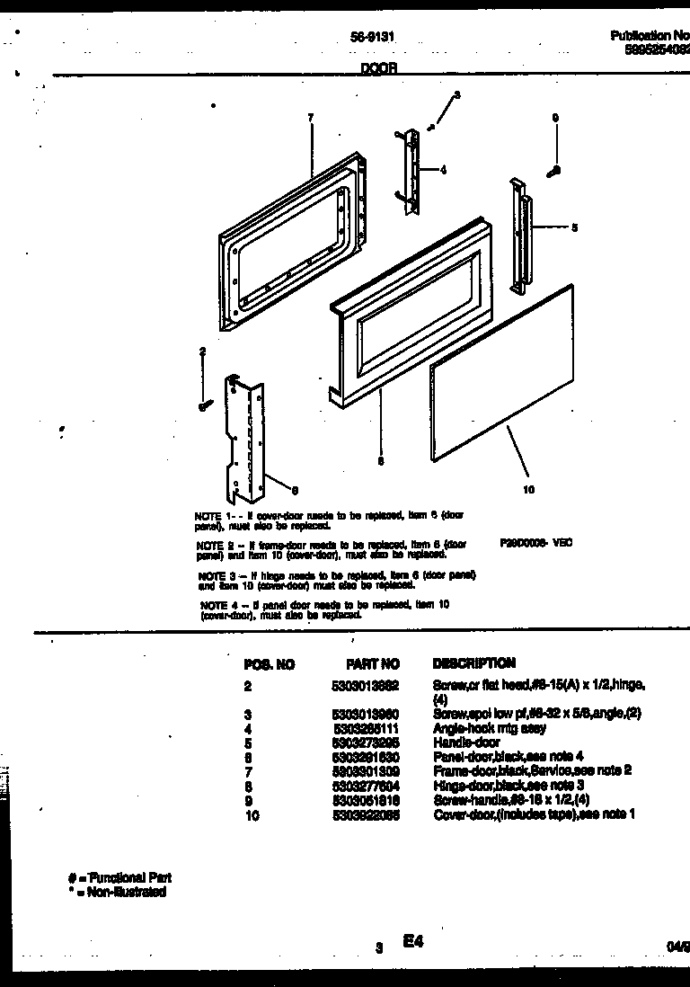 Door parts