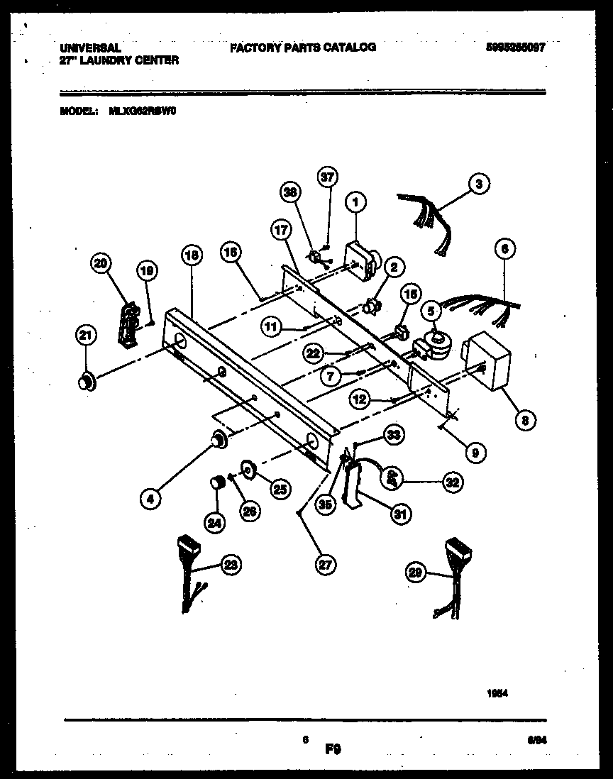 CONSOLE AND CONTROL PARTS