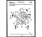 Universal/Multiflex (Frigidaire) MXLG62RBW0 console and control parts diagram