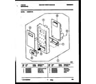 Tappan TMS062T1B1 control panel diagram