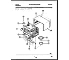 Tappan TMS084T1B1 wrapper and body parts diagram