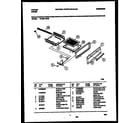 Tappan 72-3651-23-05 broiler drawer parts diagram