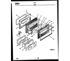 Tappan 31-4972-00-01 door parts diagram