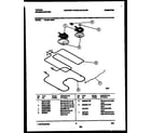 Tappan 73-3951-00-03 broiler parts diagram