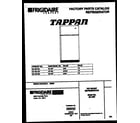 Tappan 95-1987-00-04 cover diagram
