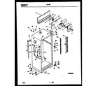 Tappan 95-1987-23-04 cabinet parts diagram