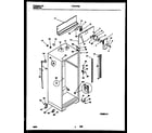 Tappan TRT21PNBW0 cabinet parts diagram