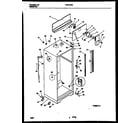 Tappan TRT21PNBW0 cabinet parts diagram