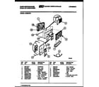 White-Westinghouse AC059K7B1 electrical parts diagram