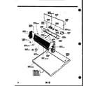 White-Westinghouse AC088K7B1 cabinet parts diagram