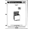 White-Westinghouse ED153K2 front cover diagram