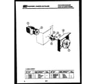 White-Westinghouse AS147M1A1 air handling parts diagram