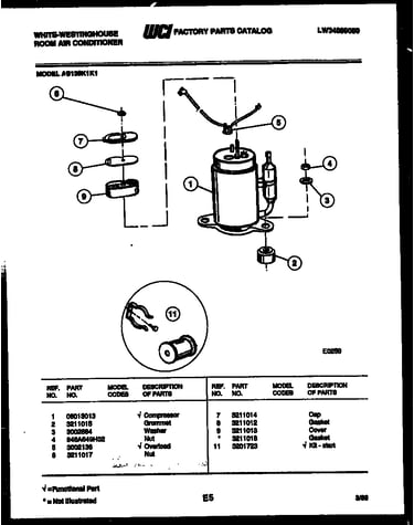 Compressor parts