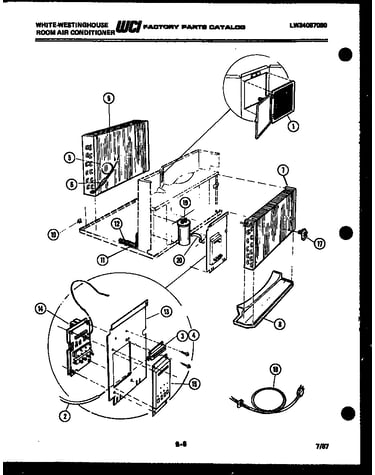 Broiler drawer parts