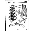 White-Westinghouse FU168JRW3 system and electrical parts diagram